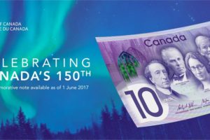 Bank of Canada Unveils New Canada 150 Commemorative Bank Note