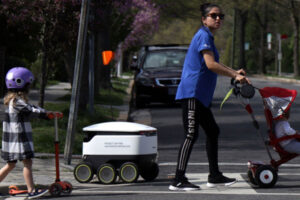Parking, Sidewalk Robots, and Monetization